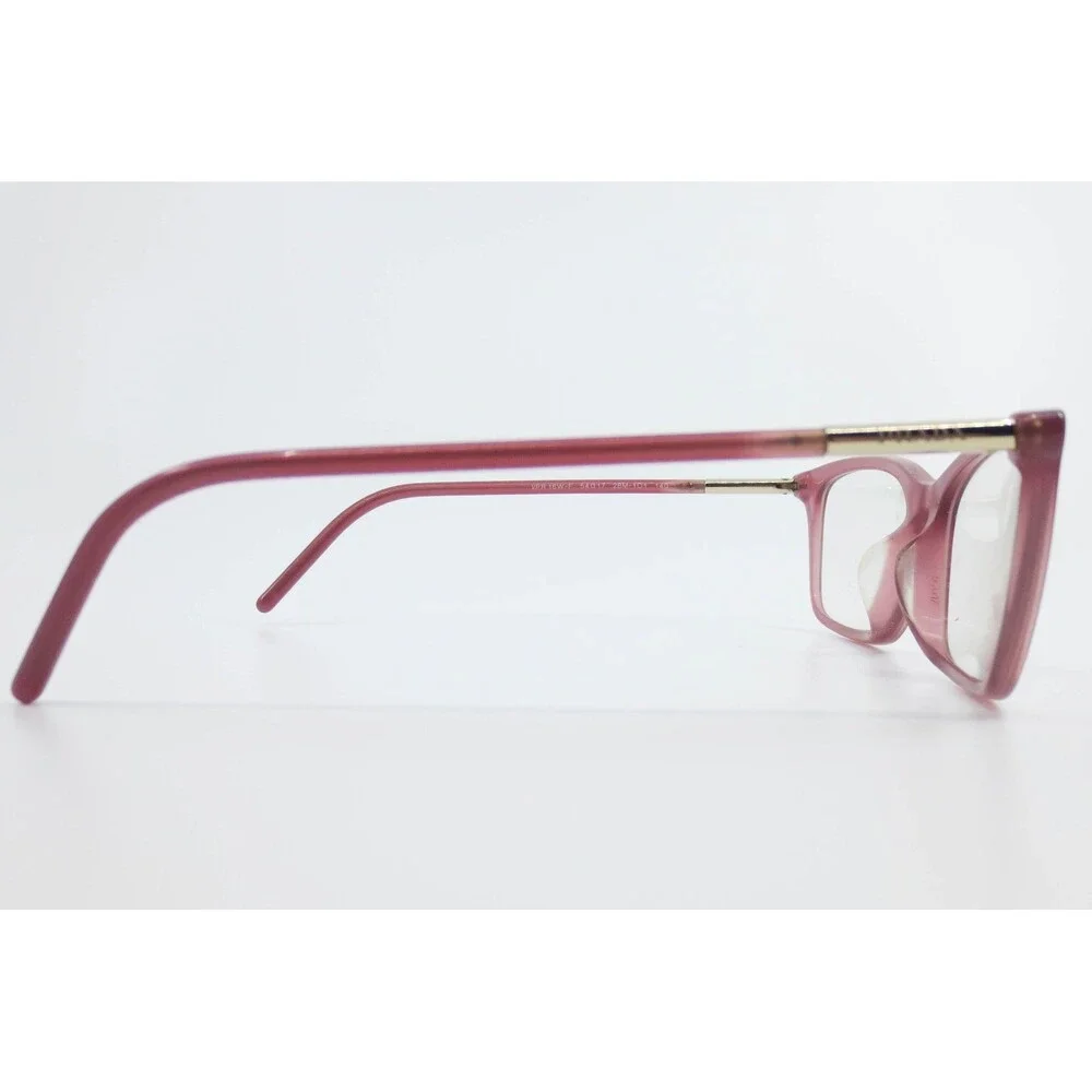 Prada VPR 16W-F 2BM-101 Matte Pink Gold Rectangular Eyeglasses Frames 54-17-140